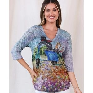 Inoah "A Ride Home" V-neck Women's XS